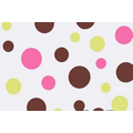 Polka Dot Pattern Velour Beach Towels 30x60 (Embroidered)